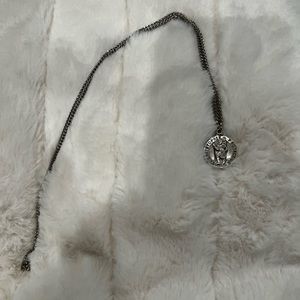 Saint Christopher necklace (for protection)